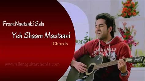 Mera Mann Kehne Laga Guitar Chords by Falak Shabir | Nautanki Sala - Silent Guitar