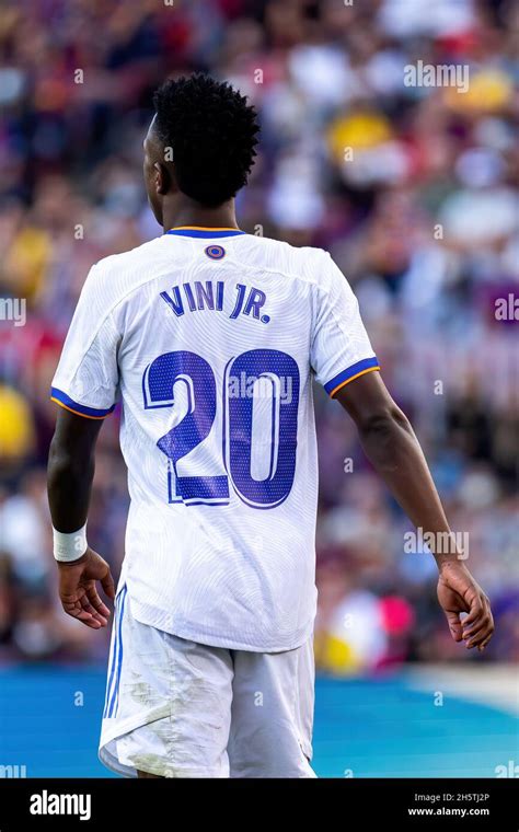 BARCELONA - OCT 24: Vinicius Junior in action during the La Liga match ...