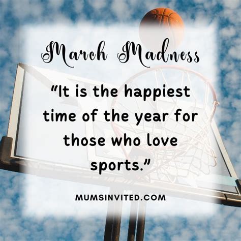 65 March Madness Quotes to Inspire Your Inner Athlete - Mums Invited