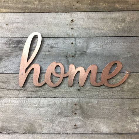 20++ Metal Home Sign Decor - HOMYHOMEE