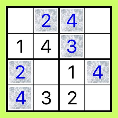 4x4 Easy SUDOKU Puzzle for Beginners by Kozo Terai