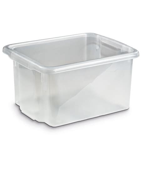 KEBAsort förvaringsbox ;23 liter transparent - Storage boxes - Products ...