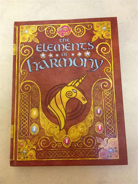 MLP The Elements of Harmony Book by extraphotos on DeviantArt