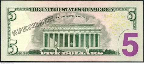 5 Dollars 2013 - B, 2013 Issue - United States of America - Banknote - 6080