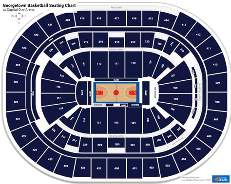 Capital One Arena Seating Charts - RateYourSeats.com