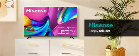 40" Class A4 Series LED 4K UHD Smart Android TV - Hisense USA