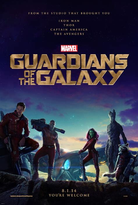 Primer poster de Guardianes de la Galaxia