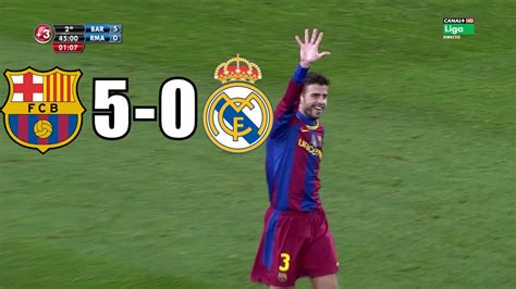 Barcelona Vs Real Madrid 5-0 2010 - Barcelona Routs Mourinho S Madrid 5 ...