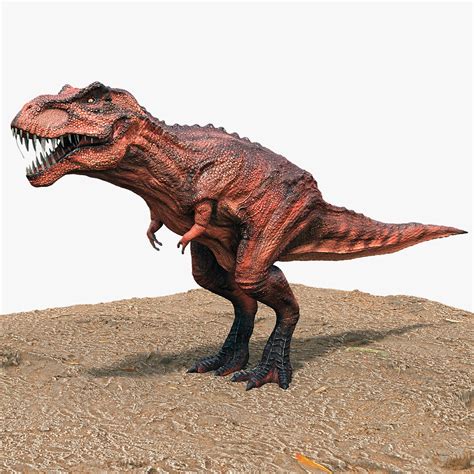 T-Rex Free 3D Model - .3ds .obj .sldprt - Free3D