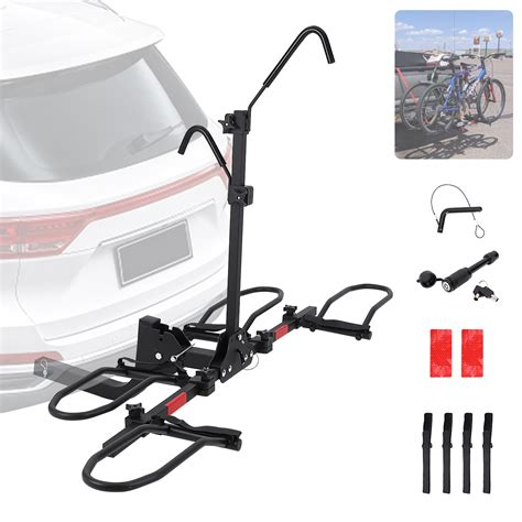 WhizMax E Bike Racks for Tow Hitch 2 Bike,Heavy Duty Car Bike Racks for 2 Inch Receiver,Bike ...