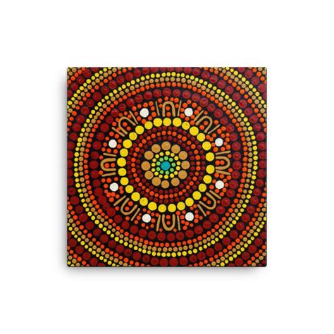 Aboriginal Art Canvas, Australian Aboriginal Art, Aboriginal Art Print, Indigenous Art ...