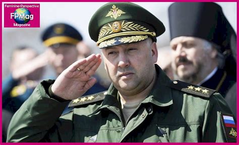 General Sergei Surovikin is on the job. Leave Ukraine