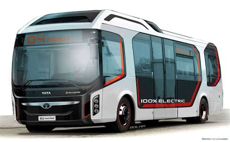 Tata Ultra Electric Bus Concept Looks to Future of Public Transport