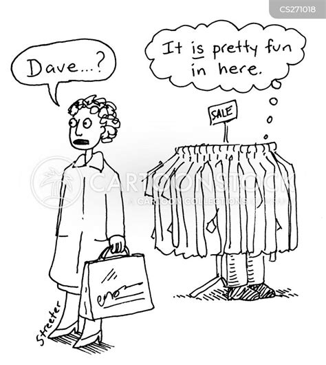 Men Shopping Cartoons and Comics - funny pictures from CartoonStock