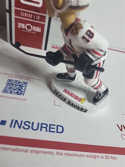 Chicago Blackhawks Bobblehead. Denis Savard Bobblehead Spin-O-Rama. | eBay