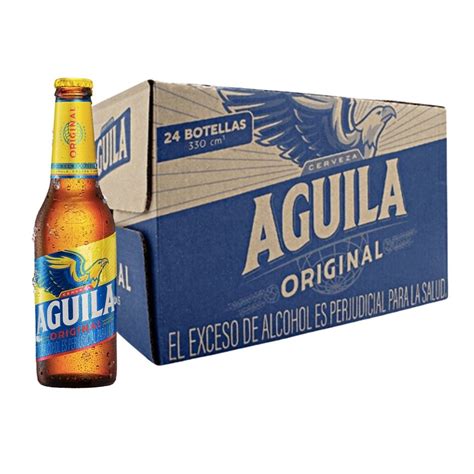 Aguila Beer Bottle (330 ml x 24) CASE – Cheeky Foods