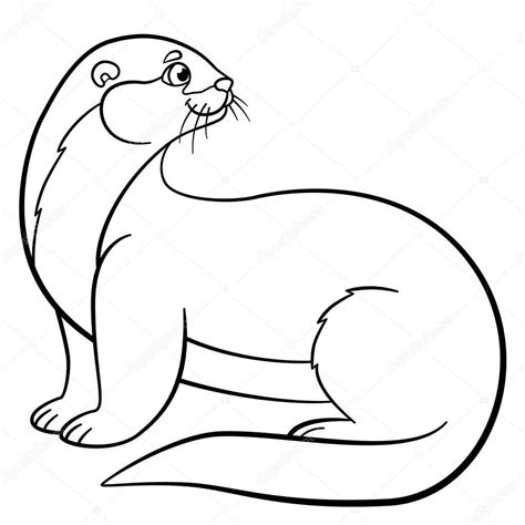 Sea Otter Coloring Picture - thiva-hellas