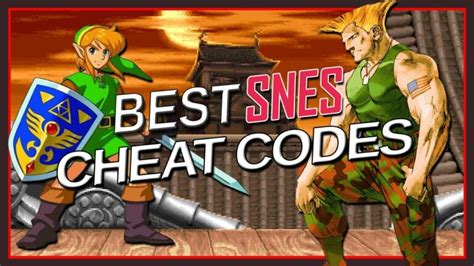 SNES Cheat Codes for Games on the Super Nintendo (SNES) Online Emulator