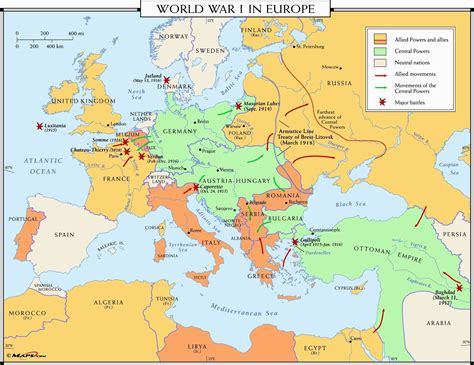 Pre Ww1 Map Europe | secretmuseum