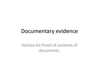 Documentary evidence.pptx