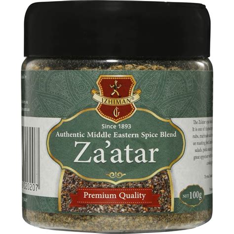 Izhiman Za'atar Spice Blend 100g | Woolworths Pasta Sauces, Spice Rub ...