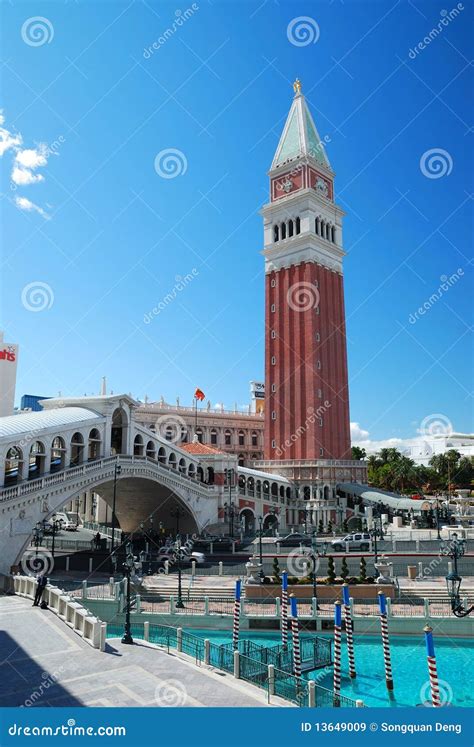 Venice Theme Hotel, Las Vegas. Editorial Stock Image - Image of mirage ...