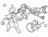 Pokemon Coloring Pages Mega Mewtwo X  Free Printable Templates sketch template