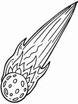 Comet Coloring Pages Simple And LowDetail Designs For Kids  sketch template