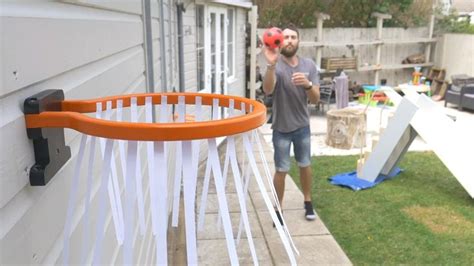 DIY Basketball Hoop [Video] | Diy craft projects, Diy basketball hoop ...