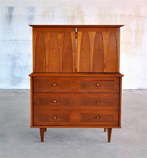 SELECT MODERN: Mid-Century Highboy, Chest of Drawers or Gentleman's Chest