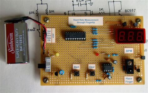 Fingertip Heart Rate Monitor | Hackaday