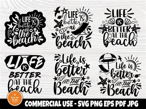 Summer Quotes, Svg Bundle, Svg Cut Files Graphic by TonisArtStudio · Creative Fabrica