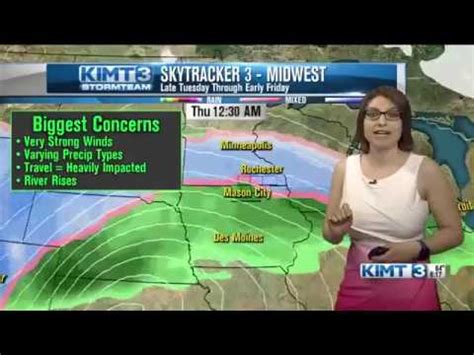 KIMT StormTeam 3 Evening Forecast - 4.8.2019 - YouTube