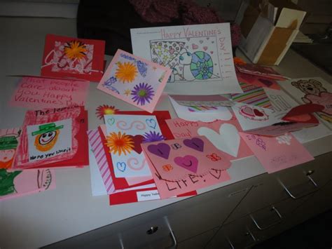 Making Valentine cards for senior citizens - Plymouth, MI Patch