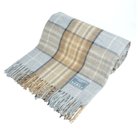 New Scottish Wool Tartan Blanket Throw Rug Gift Various Tartans | eBay