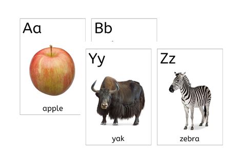 Large Alphabet Flashcards (PDF) - IFIT Montessori