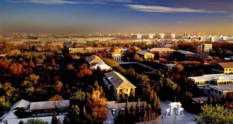 Aerial view of Tsinghua University’s main campus in Beijing, China | Peapix