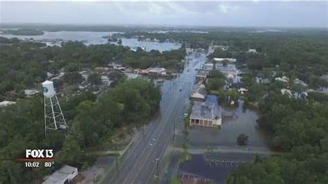 Crystal River overtaken by flood waters Friday | FOX 13 Tampa Bay