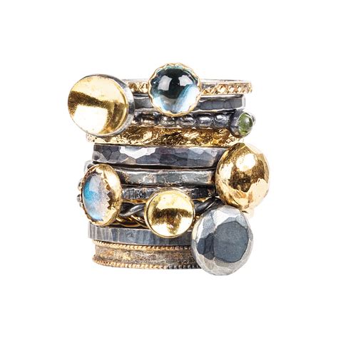 gold-silver-gemstone-stacking-ring-jenne rayburn-4