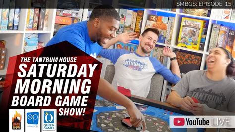 Saturday Morning Board Game Show—March 2021 - YouTube