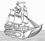 Printable Boat Coloring Pages sketch template