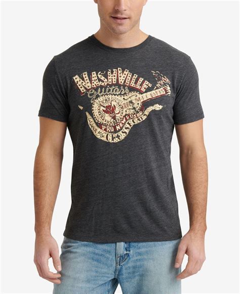 Lucky Brand Nashville Graphic T-shirt in Black for Men - Lyst