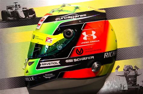 Mick Schumacher Commemorates F2 Rookie Season with Unique Helmet Artwork