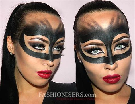 Catwoman Makeup Mask