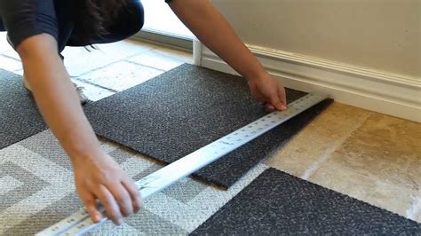 How to install carpet Tiles