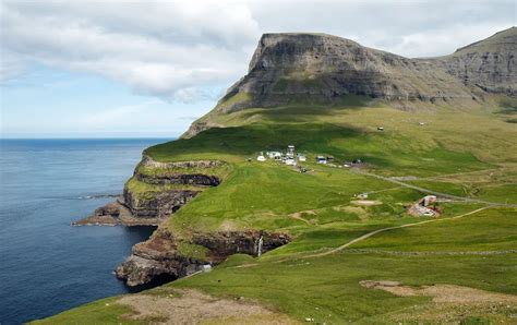 Village Gasadalur Faroe Islands