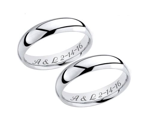 Personalized Rings, Engraved Rings, Sterling Silver Rings, Sterling ...