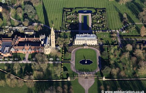 Cheshire / Eaton Hall | aerial photographs of Great Britain by Jonathan C.K. Webb