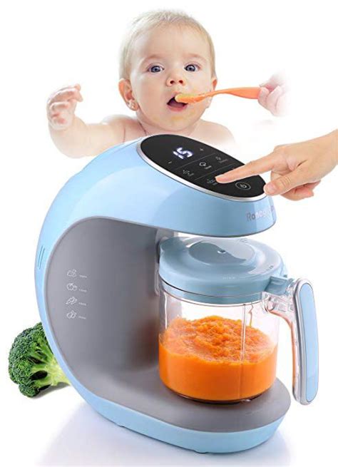 Ronegye Baby Food Cooker, Steamer and Blender with | Food cookers, Baby ...