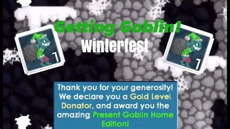 GETTING GOBLIN! ~ Growtopia winterfest - YouTube